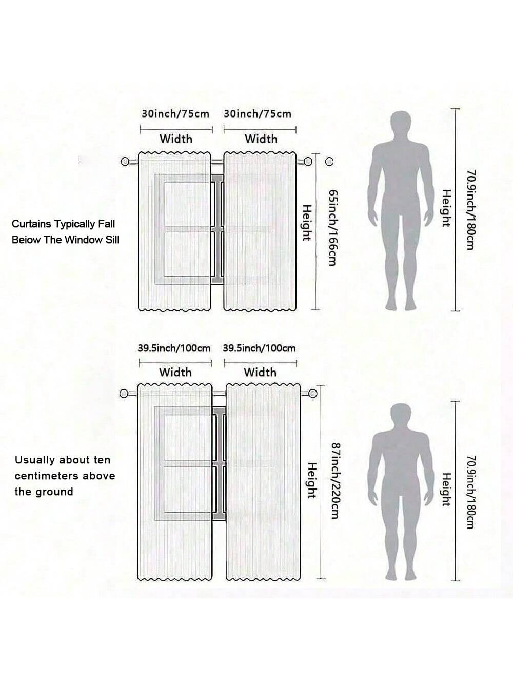 طقم واحد، ستارة 2 قطعة بطباعة رقمية لشجرة عيد الميلاد