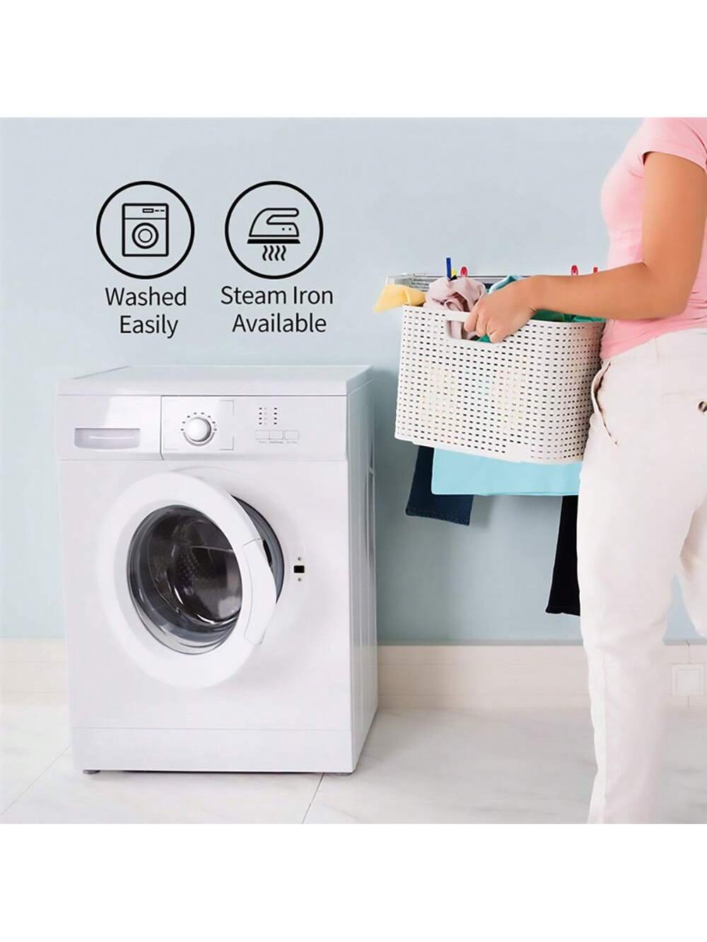 طقم واحد، ستارة 2 قطعة بطباعة رقمية لشجرة عيد الميلاد