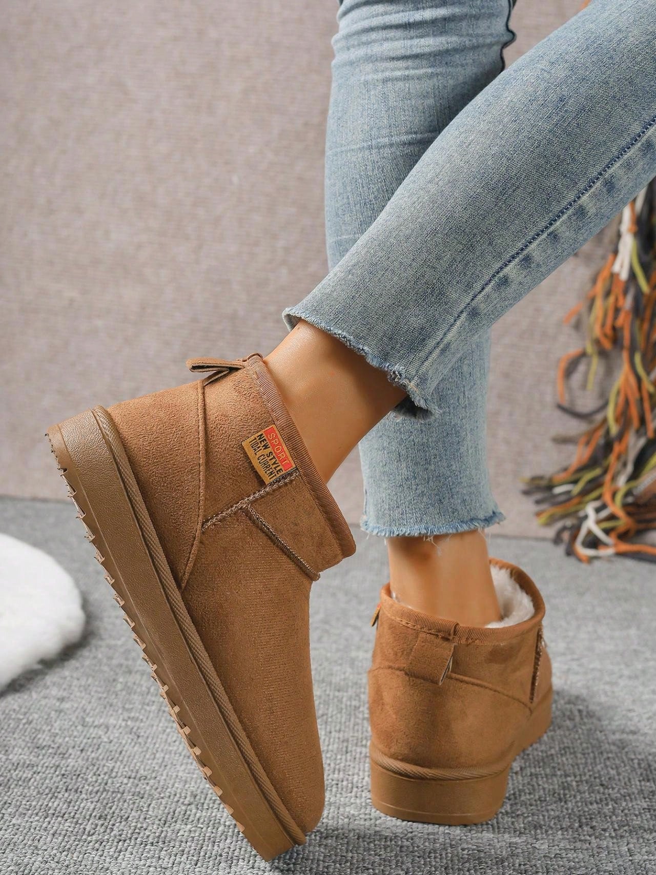 بوط نسائي شتوي جميل