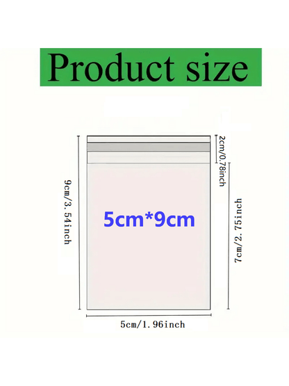 أكياس بلاستيكية شفافة