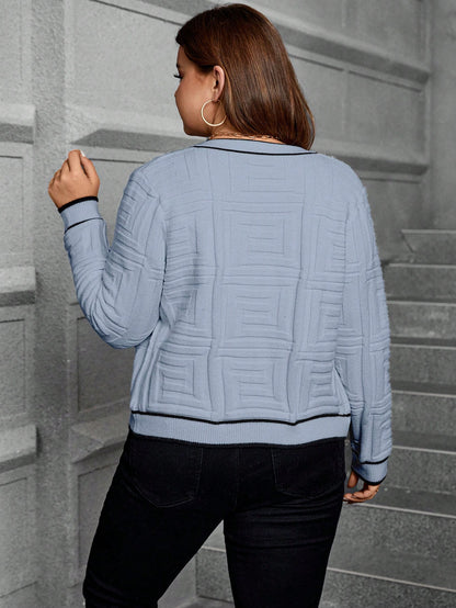 سترة نسائية كاجوال أنيقة مقاس كبير