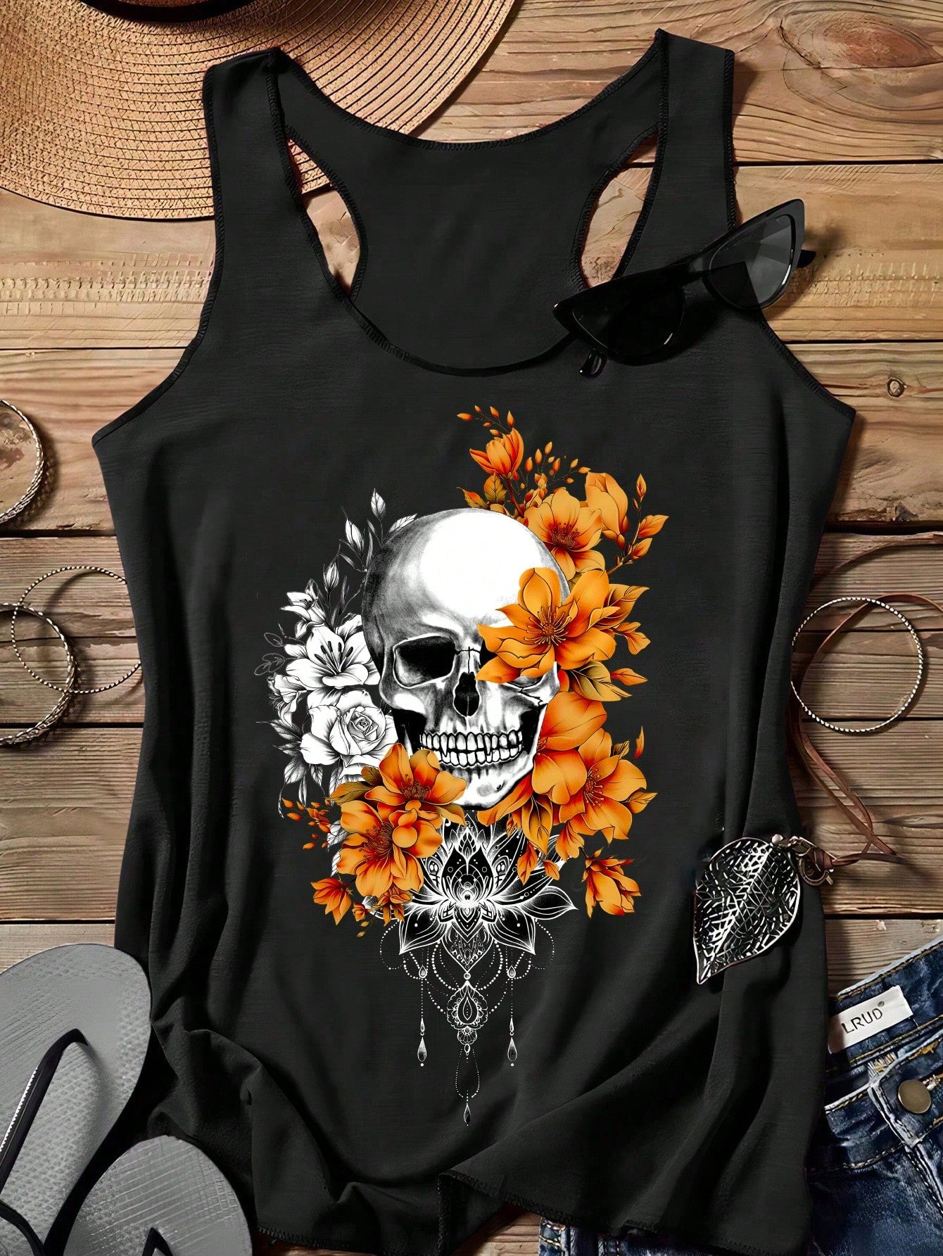 سترة كاجوال للنساء بنمط رأس الثور الغربي برقبة دائرية