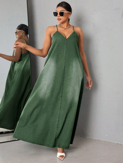 فساتين جينز ججم كبير