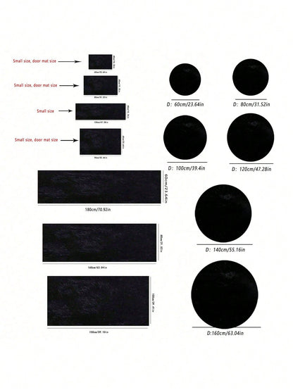 سجادة Pv ناعمة للغاية بشعر طويل و قابلة للغسل قطعة واحدة، مناسبة لغرفة الأطفال والغرفة المعيشي