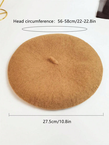 قبعة بيريه مُطرزة