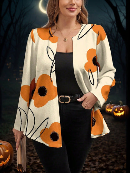 ملابس خارجية أنيقة كاجوال مناسبة للخريف والشتاء بمقاسات كبيرة