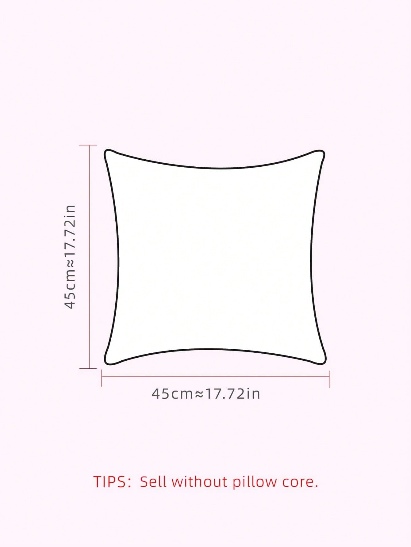 غطاء وسادة على شكل ورود الصوف الصلبة بتصميم ثلاثي الأبعاد