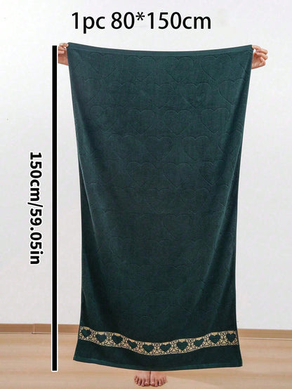 منشفة خفيفة الوزن بنسيج قلب التيري قطعة واحدة - اختر من حمام أو يد مقاسات المنشفة