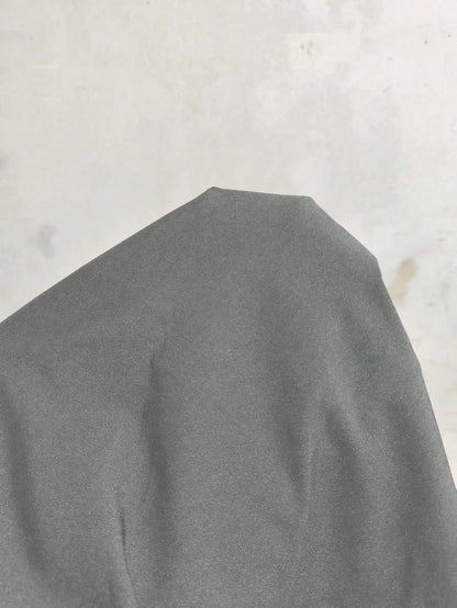 جاكيت نسائية كاجوال طويلة الأكمام بياقة وأزرار أمامية