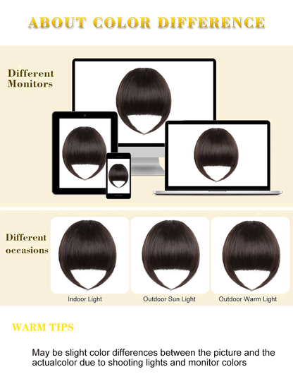 مشبك شعر لعقدة الغرة الاصطناعية الفرنسية سهل الاستخدام