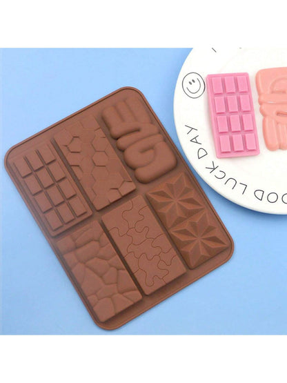قالب سيليكون للشوكولاتة بصناعة 6 في 1 وافل