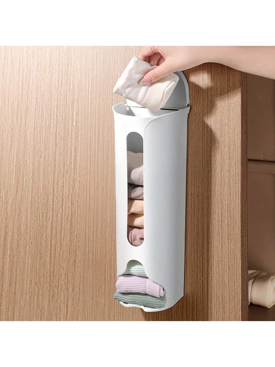 صندوق تنظيم الملابس الداخلية قطعة واحدة، صندوق تخزين الجوارب قابل للفك على الحائط