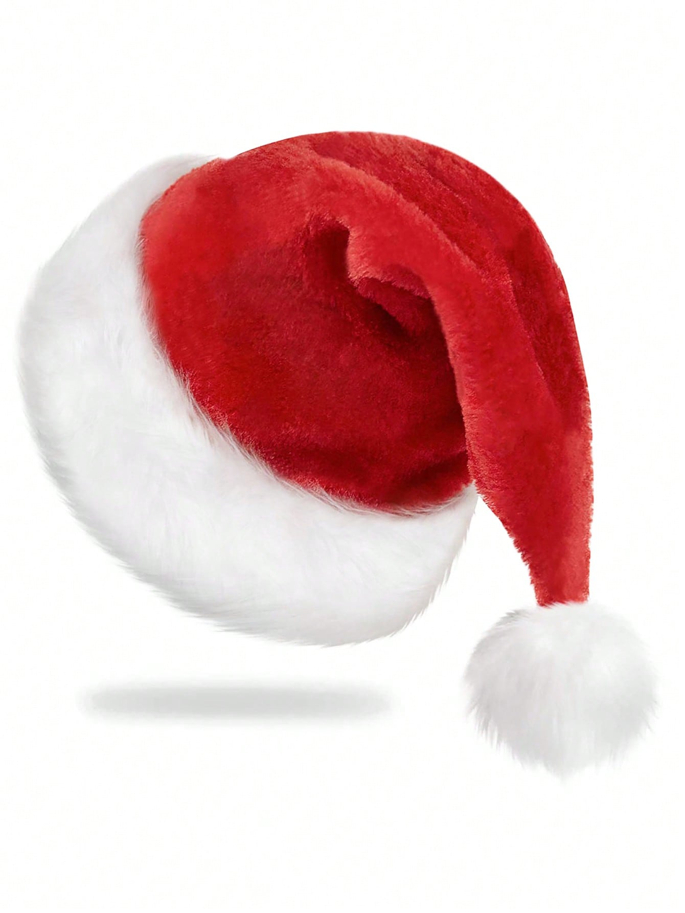 قبعة سانتا كلوز من الفلفت مصممة للأطفال قطعة واحدة