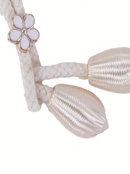 قطعة واحدة/قطعتين من مشبك ستارة النافذة بتصميم الزهور، مشبك ستارة مزخرف، حبل ستارة كروي قابل للتعديل، ستارة حجاب إبداعية، ملحقات ديكور المنزل للمطبخ، غرفة المعيشة، غرفة النوم