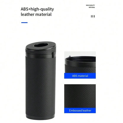 علبة مناديل متعددة الوظائف للسيارة، أنبوب منشفة ورقية دائري مع أداة كسر نافذة السيارة، اكسسوارات سيارة عالمية