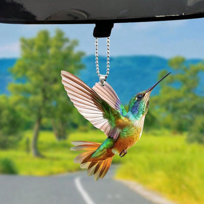 قلادة Colibri للسيارة مقاومة للماء من الأكريليك و مفتاح عصري