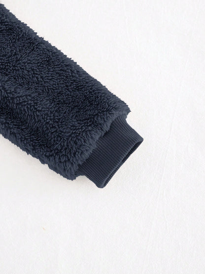 جمبسوت أطفال سميكة من البوليستر برأس ذو أذنين أرنب كرتوني لحديثي الولادة من الجنس الذكر