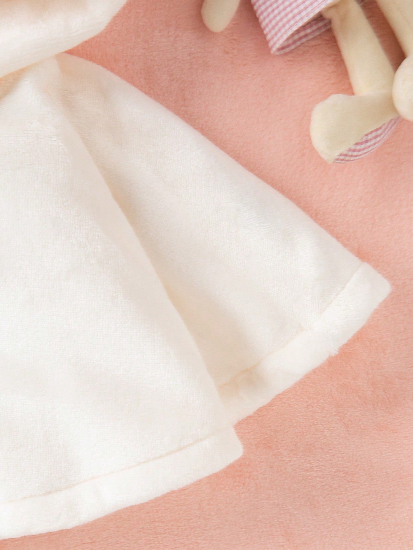 كاب بغطاء من الفرو للبنات من عمر 24-2 شهر، سميك وناعم للخريف والشتاء