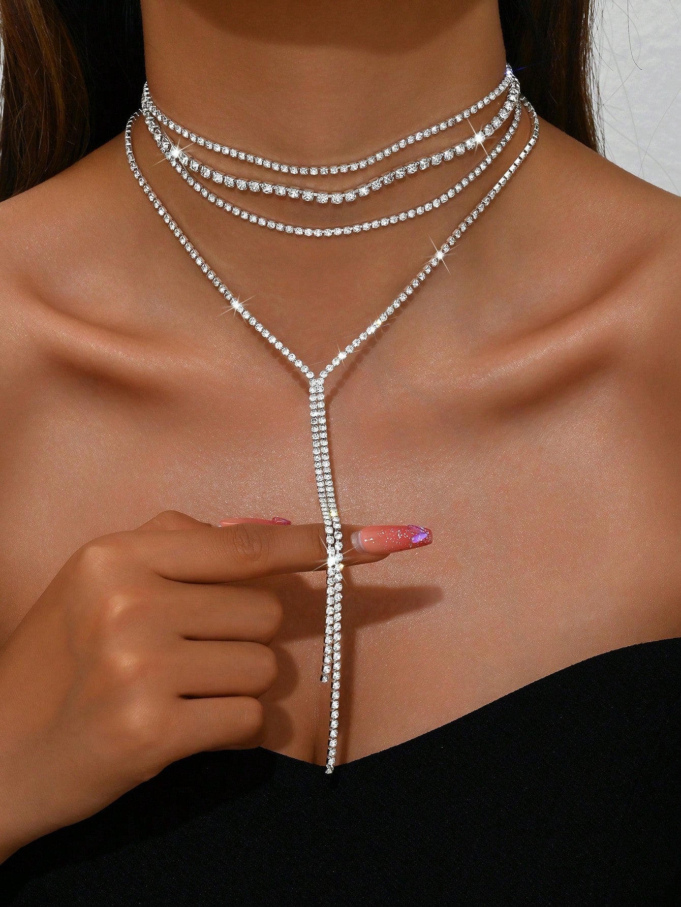 سلسلة المجوهرات الزفاف