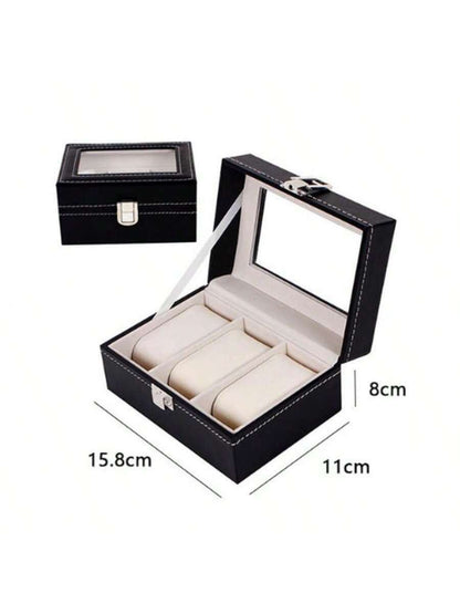 صندوق تخزين المنظم للساعات