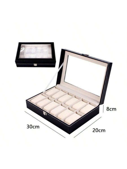 صندوق تخزين المنظم للساعات