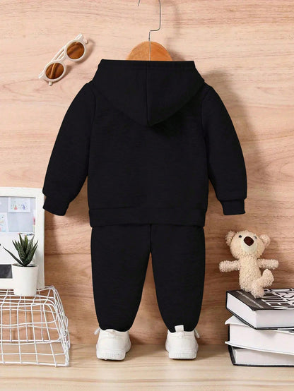 لمجموعة الأولاد عيد الميلاد الدب الرسم مقنعين البلوز والسراويل مجموعة، الخريف الشتاء طفل رضيع ملابس عيد الميلاد