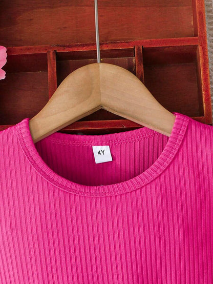 فستان كاجوال للبنات مطبوع بنقشة زهور