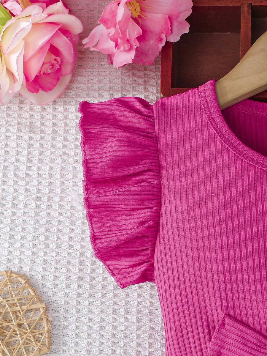 فستان كاجوال للبنات مطبوع بنقشة زهور