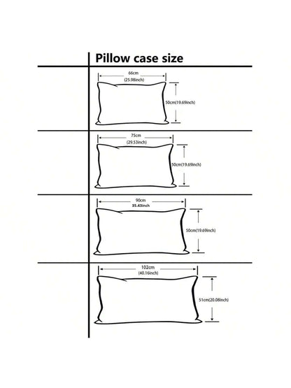 غطاء وسادة جينز بسيط بلون سادة قطعة واحدة