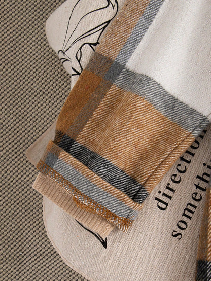 طقم كنزة وسترة صوفية جديدة