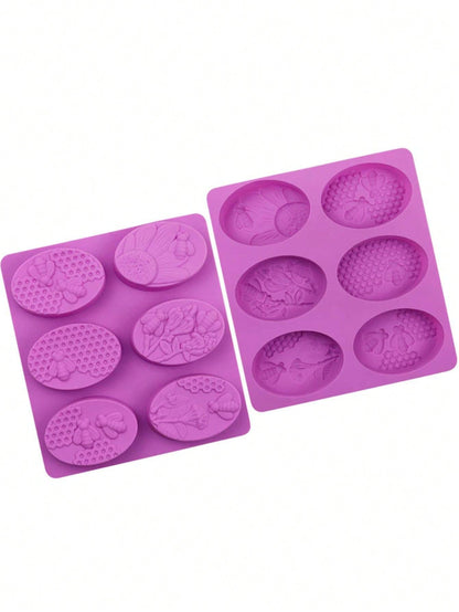 قطعة واحدة تصميم النحل صابون قالب