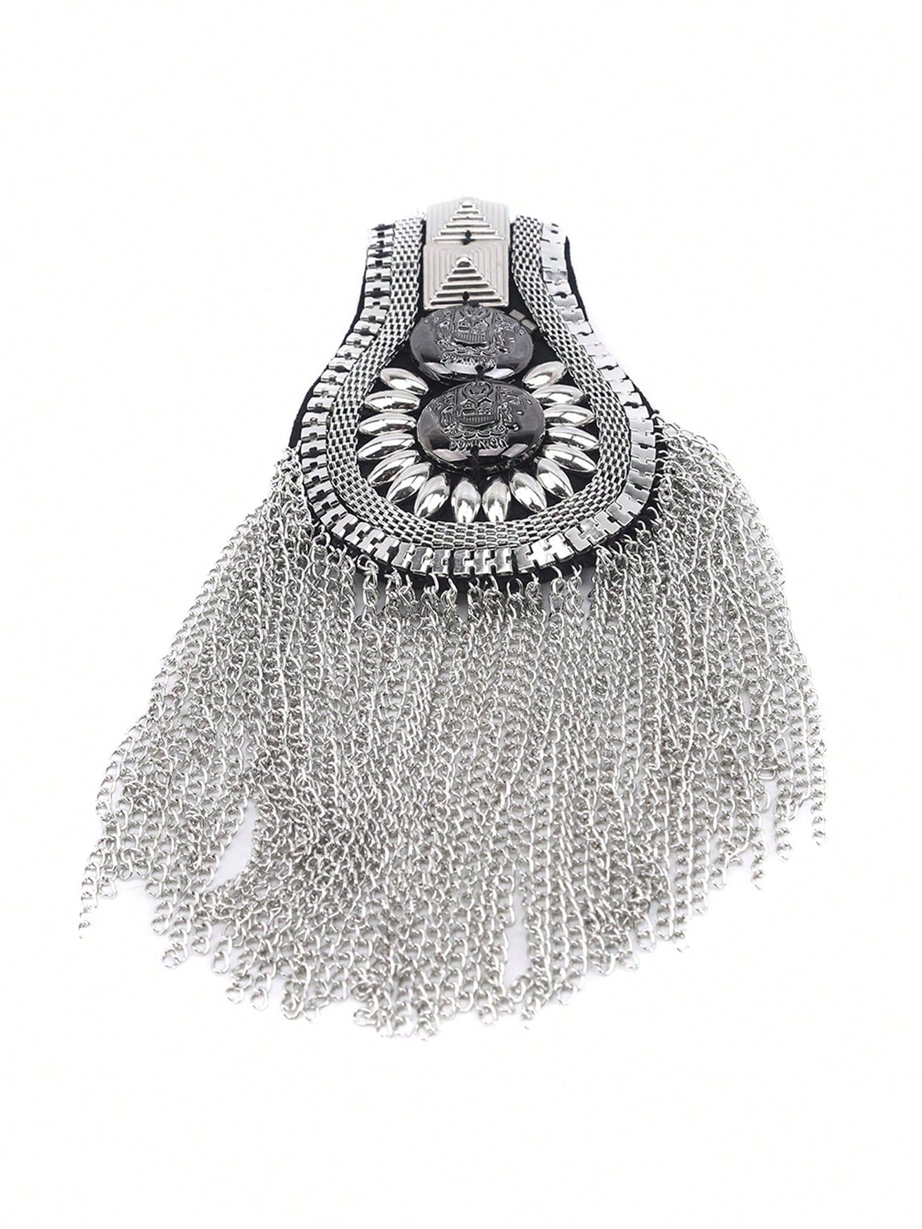 شارة للكتف مع تفاصيل زخرفية لتزيين الملابس