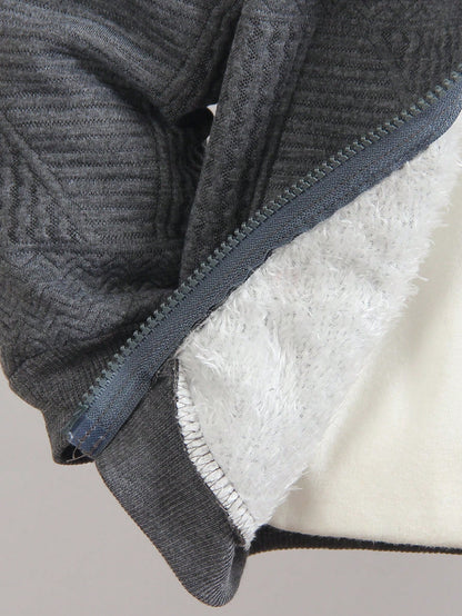 مجموعة من قطعتين (هوديي مطبوع عليه رسوم كرتونية جميلة مع سروال رياضي) للأولاد الصغار ملابس كاجوال لممارسة رياضة التزلج مريحة للخريف والشتاء