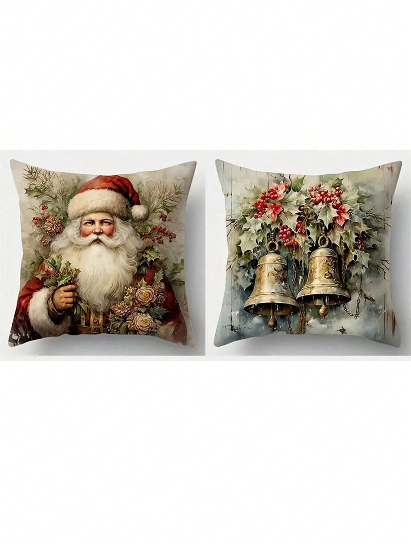 أغطية وسادات احتفالية زخرفية للعيد المجيد 4قطع