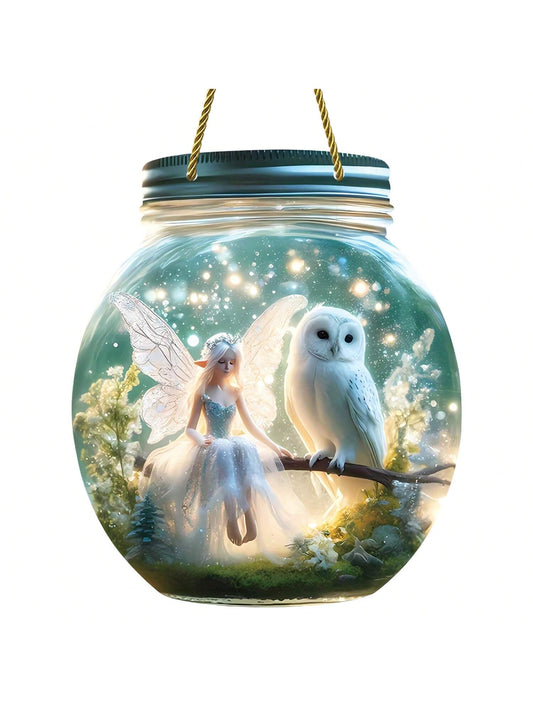 زخرفة مكوكية الجوانب مصنوعة من البلاستيك الشفاف مزخرفة