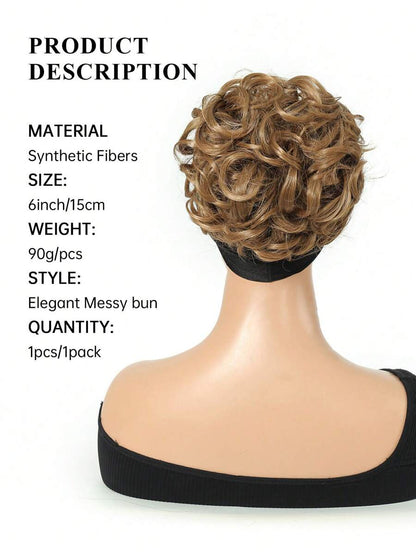 قطعة شعر لتسريحة الشعر المتناثر للنساء