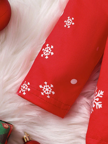 طقم ملابس للأطفال الرضع بنين لعيد الميلاد