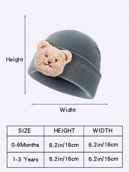 زوجان من قبعات وجوارب البيرة الطفولية المحبوكة