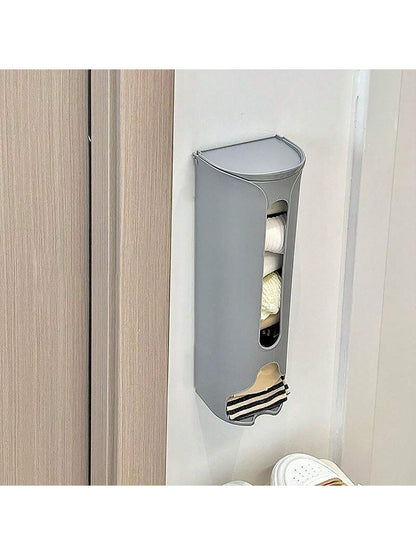 قطعة واحدة من منظم صندوق تخزين الملابس الداخلية والجوارب المثبت على الحائط