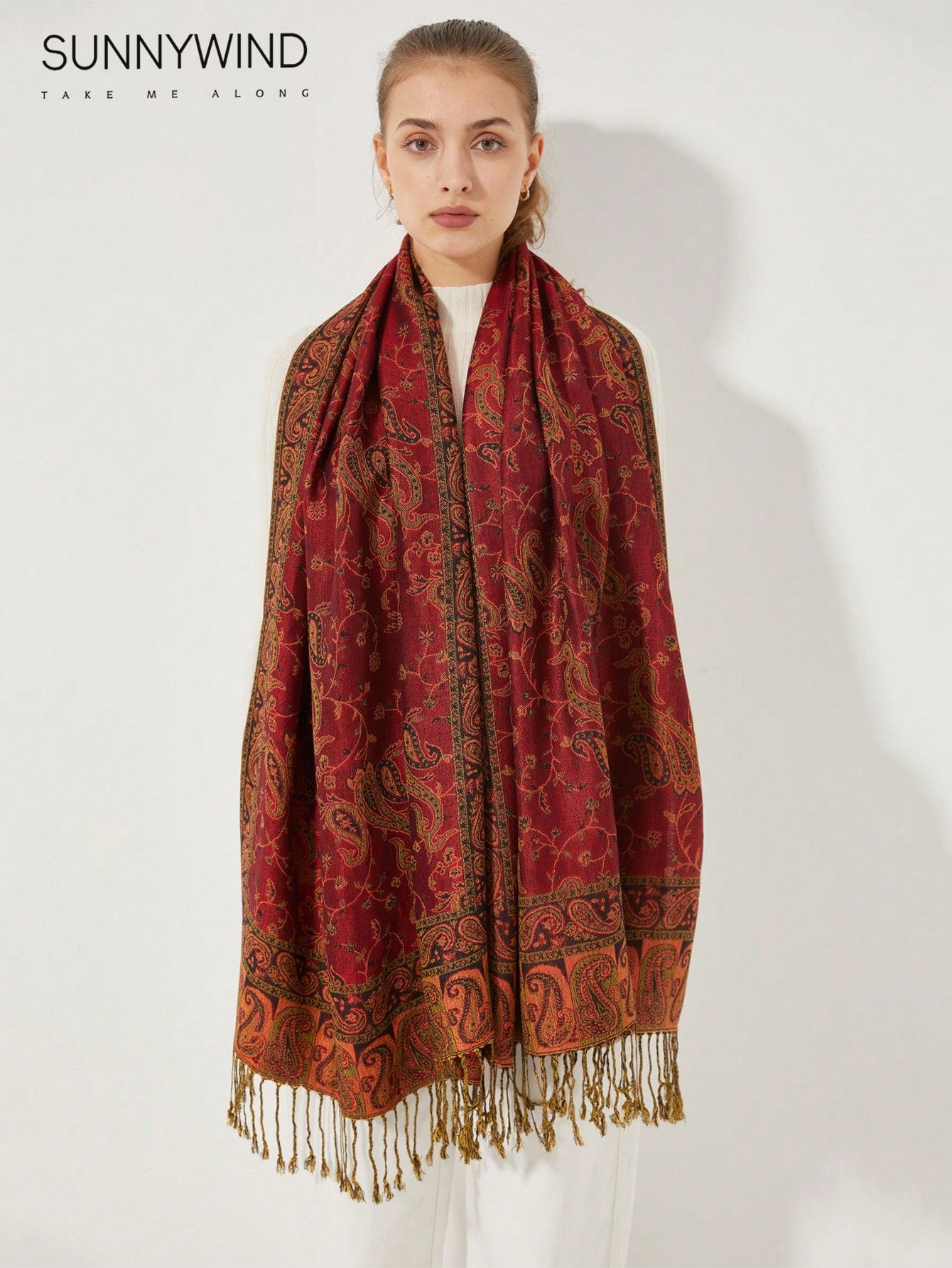 قطعة واحدة من الوشاح الجاكار