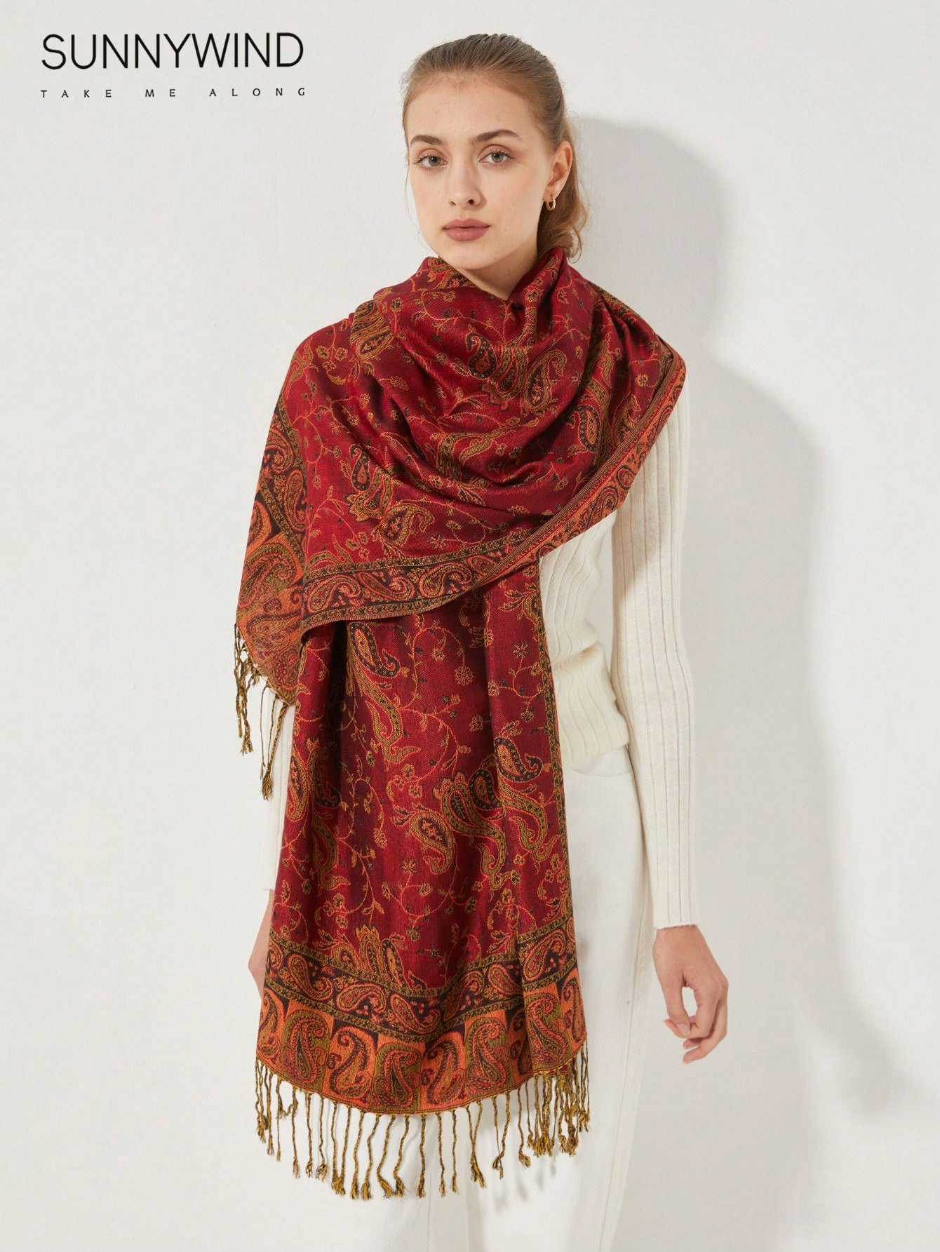 قطعة واحدة من الوشاح الجاكار