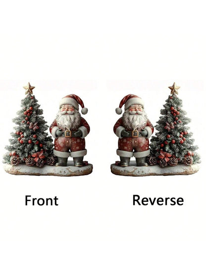 قطعة واحدة سانتا كلوز بتصميم بوهيمي فاخر من الاكريليك عالي الجودة