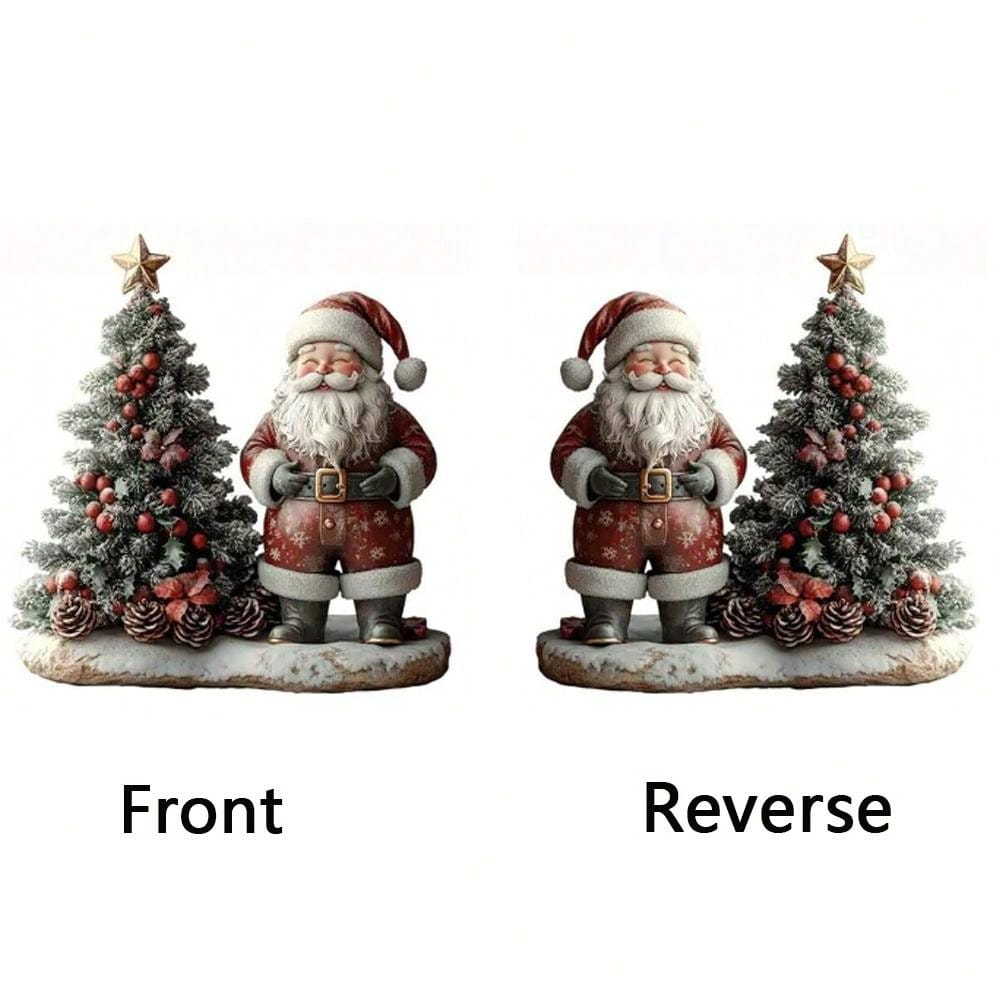 قطعة واحدة سانتا كلوز بتصميم بوهيمي فاخر من الاكريليك عالي الجودة