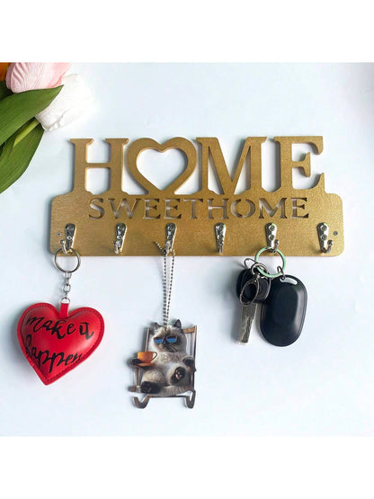 رف حائطي مثبت للمفاتيح