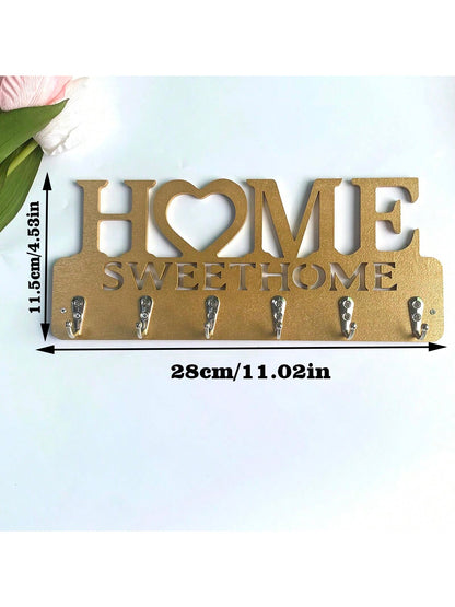 رف حائطي مثبت للمفاتيح