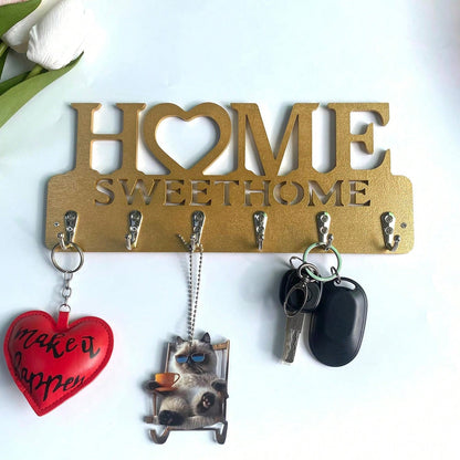 رف حائطي مثبت للمفاتيح