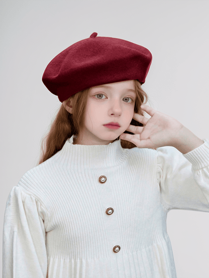 قبعة قيطان 1 قطعة ، من نساء جديدة لخريف، بسيطة وشاملة