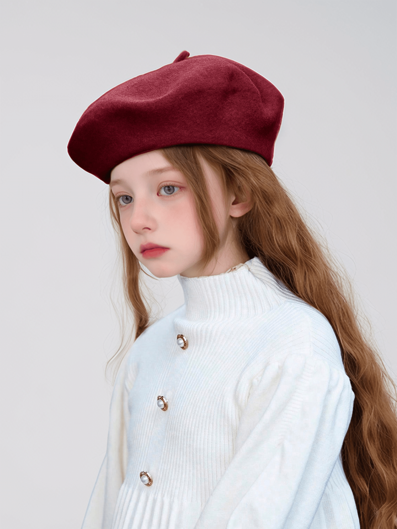 قبعة قيطان 1 قطعة ، من نساء جديدة لخريف، بسيطة وشاملة