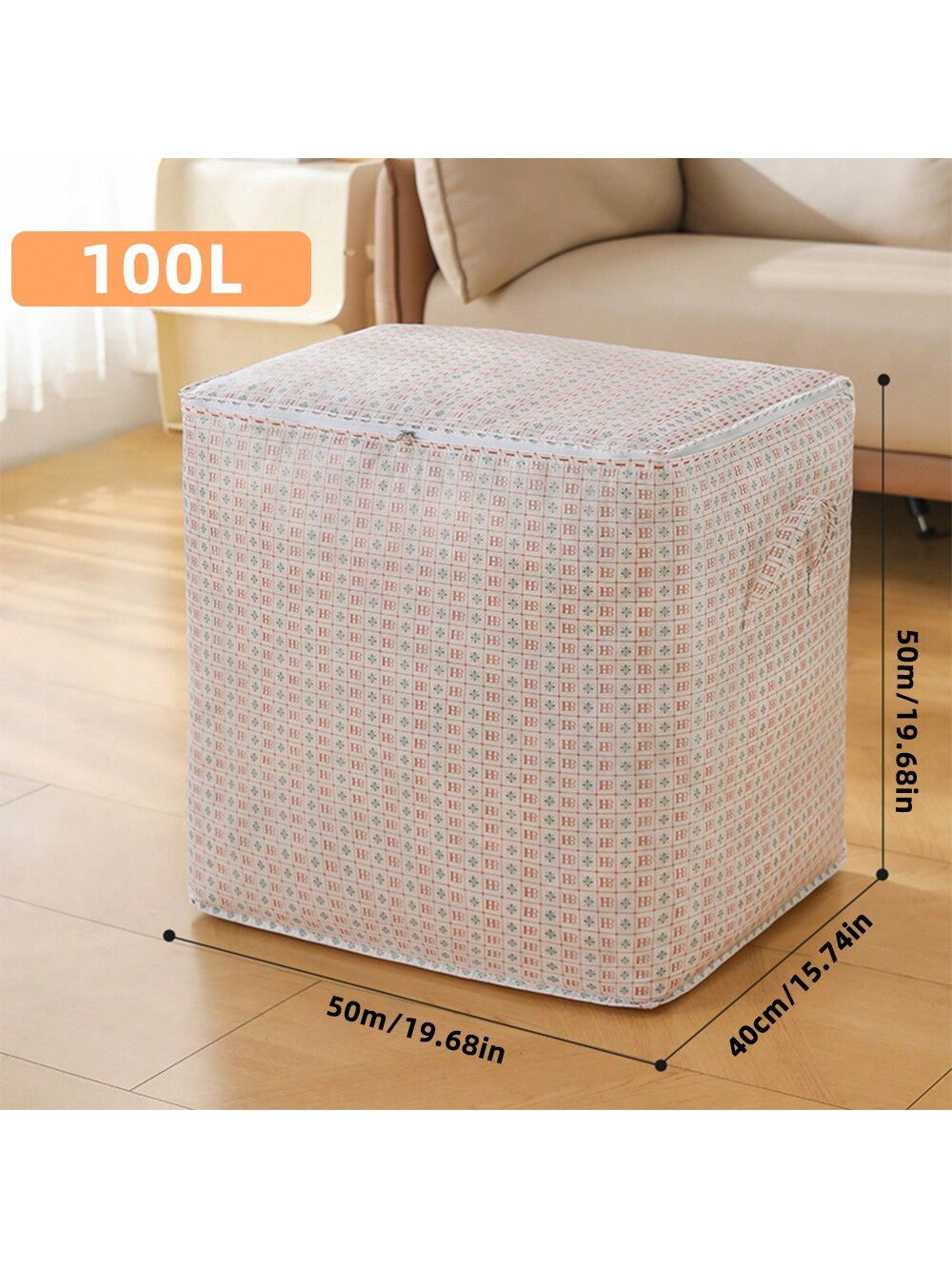 قطعة واحدة من أكياس الملابس الكتانية الكبيرة السعة