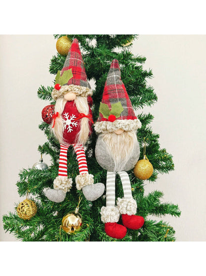 قطعة آرت ديكو عيد الميلاد جنوم ستائر تيباكس